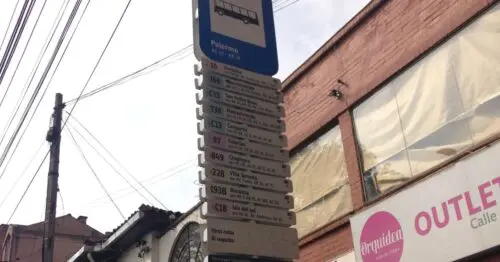 PARADERO SITP BARRIO PALERMO  086A00